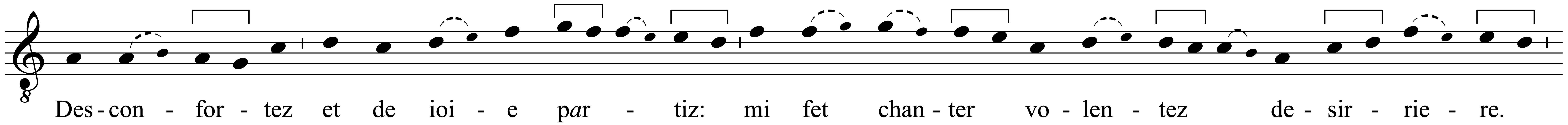 Work musical notation